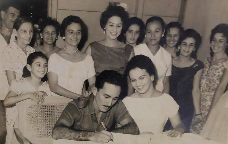 Su esposo Antonio, el combatiente (fallecido), con quien compartió más de 60 años de su vida. Edith 2