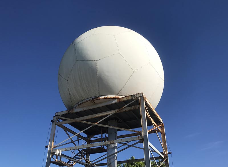 Inés Chapman radar meteorológico 2