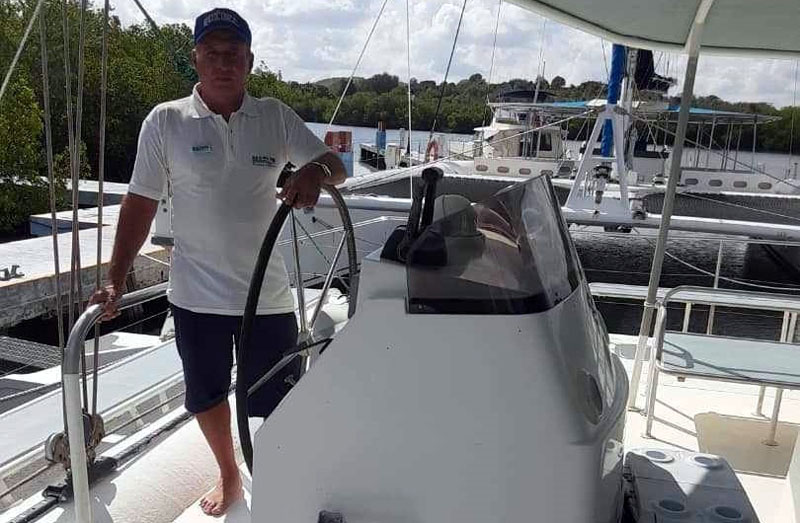 Para Silvio, la patria, el mar y la familia, son sus grandes amores. Fotos: Cortesía de William, hijo de Silvio silvio marina 1