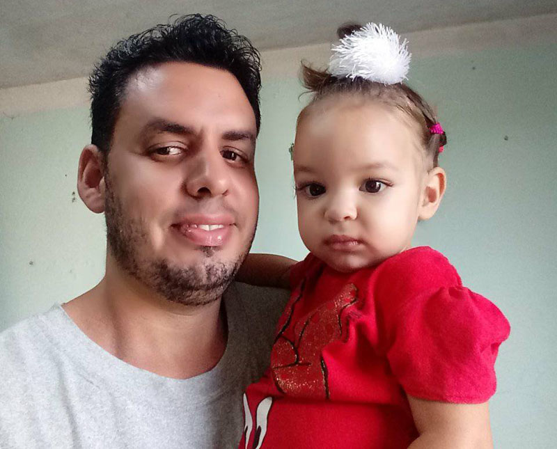 William, el hijo mayor, era muy pequeño cuando ocurrió el suceso en el que se vio envuelto su padre. silvio marina 2