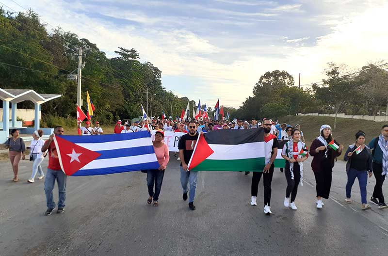 marcha respaldo palestina 1