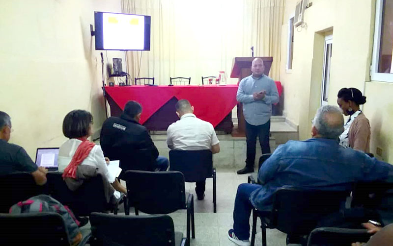 Fotos de la autora Egrem asamblea de balance 3