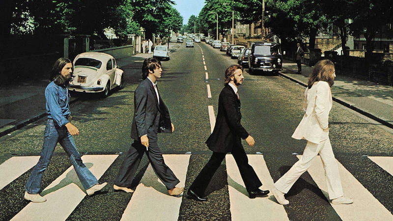 Portada del disco Abbey Road. Foto: Tomada de internet. Beatles 01