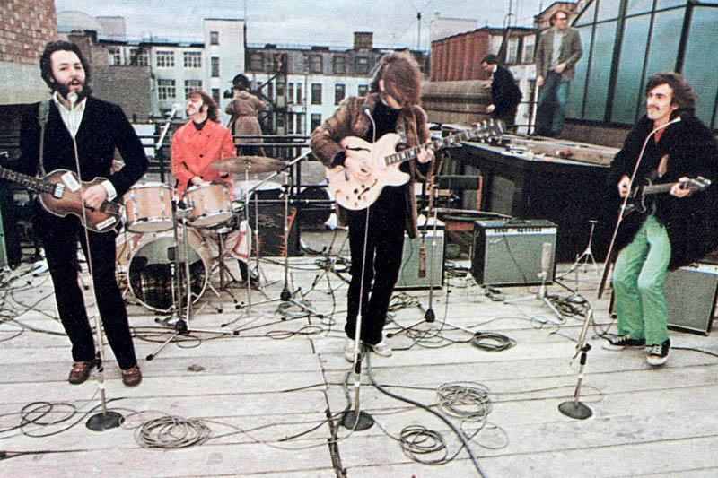 Último concierto de Los Beatles. Foto: Tomada de internet. Beatles 03