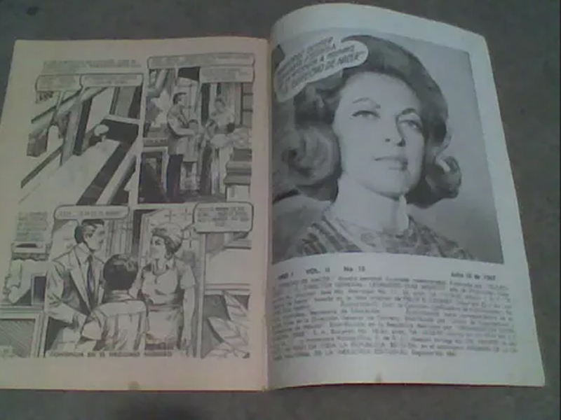 El derecho de nacer como historieta. telenovela El derecho de nacer 3