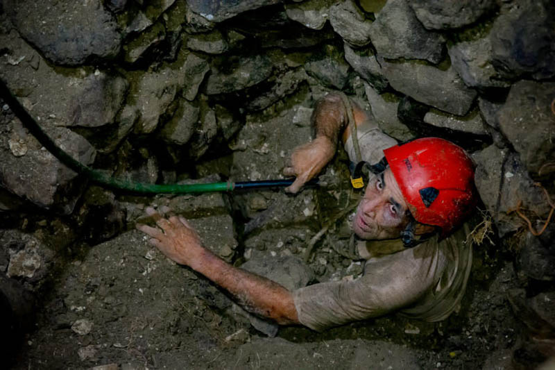 Rescate pozo 13