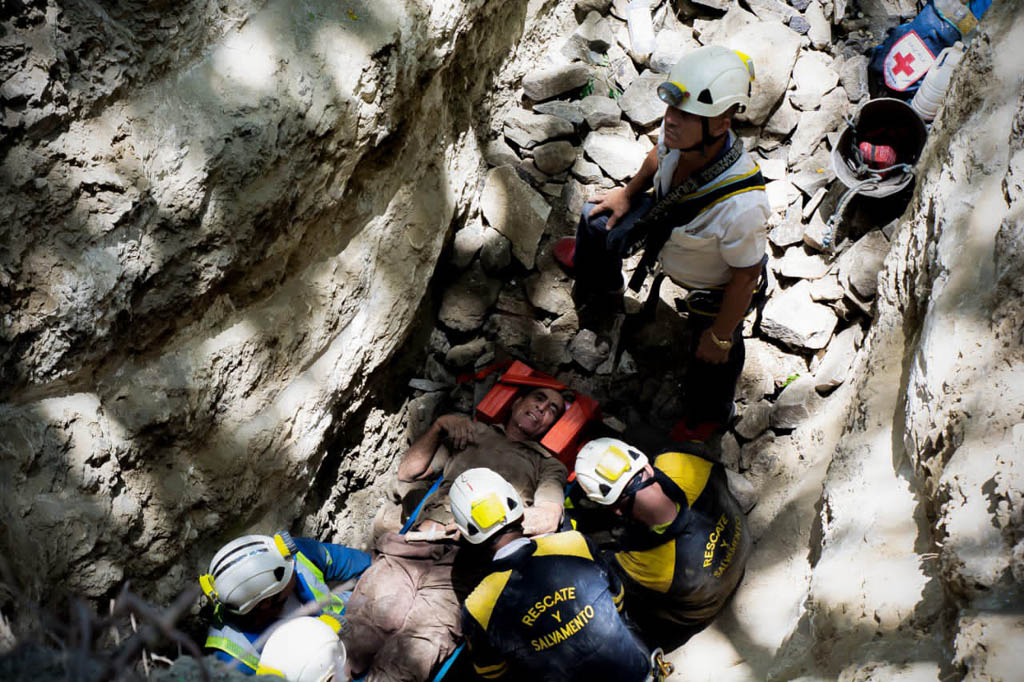 Rescate pozo 14