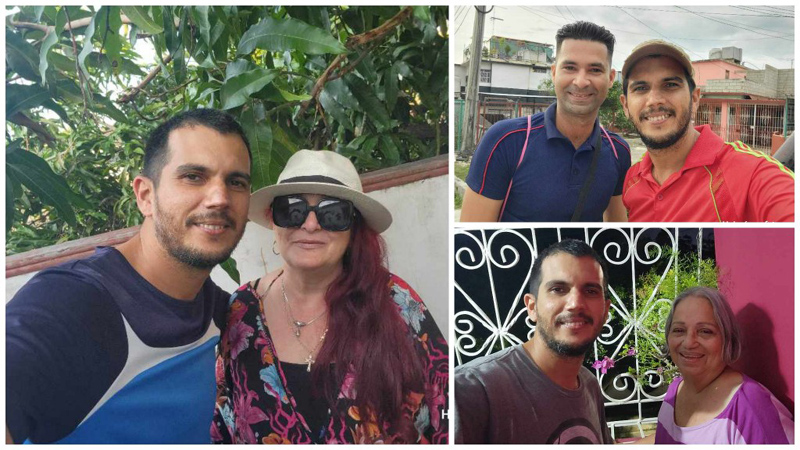 Con seguidores y colaboradores de la página. WILKER collage 1