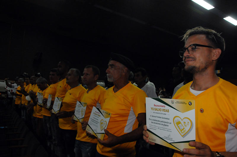 donante de sangre día ELA 1