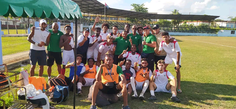 Foto: tomada del perfil de Facebook de Fidel Ferret futbol holguineros 1