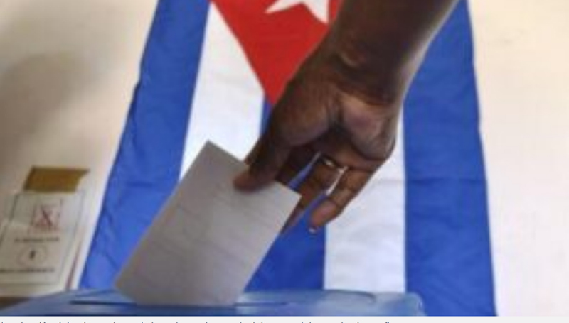 CUBA PRUEBA ELECCIONES