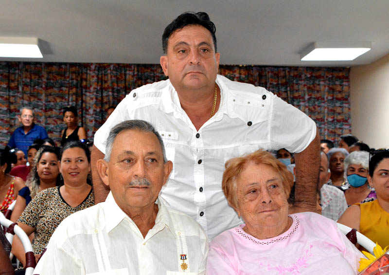Junto a su familia. Entrevista Parra 5