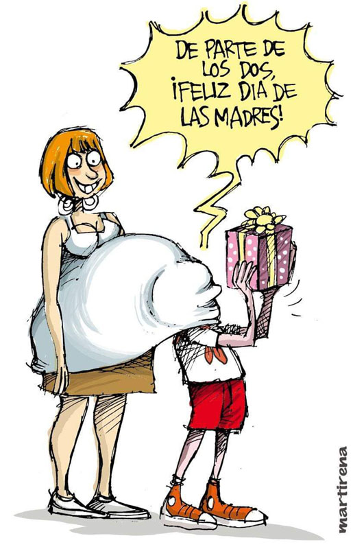 caricatura madres