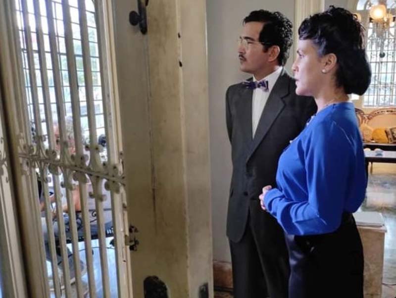 Los actores Delvis Fernández y Yaremis Pérez en una escena de la telenovela cubana El derecho de soñar. felix B 7