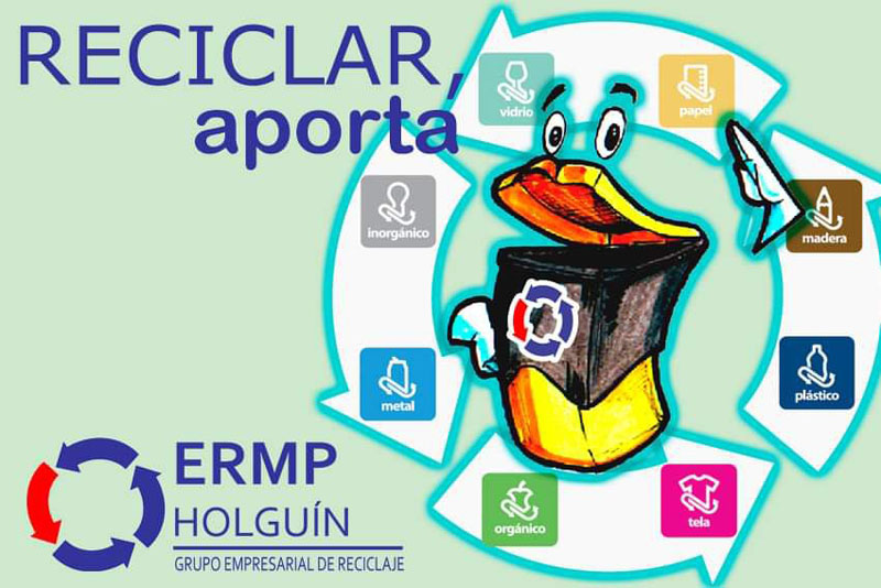 La instrumentación del proyecto de acercamiento del reciclaje comenzará el mes próximo. Foto: Cortesía de la ERMP Empresa Reciclaje