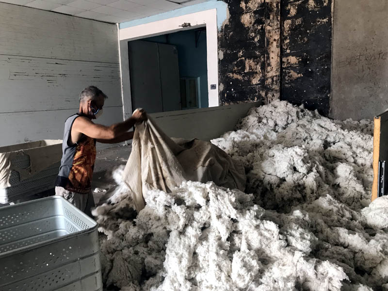 Los desechos de un área son procesados para su empleo en otras. Foto: Jorge Fernández Pérez. Gihilan 4
