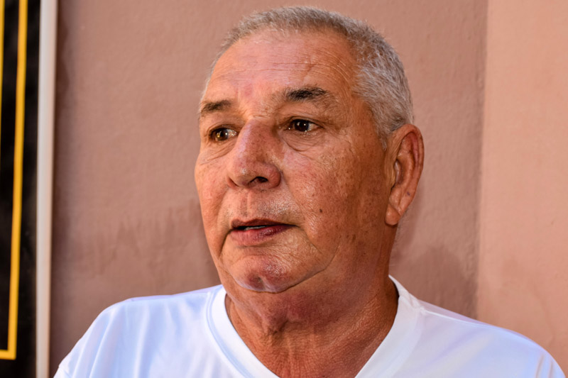 Ricardo Ronda Chacón. Foto: De la autora Ronda