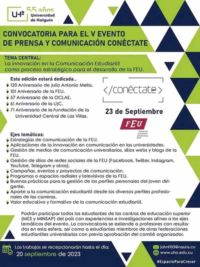 conéctate evento universidad UHo 3