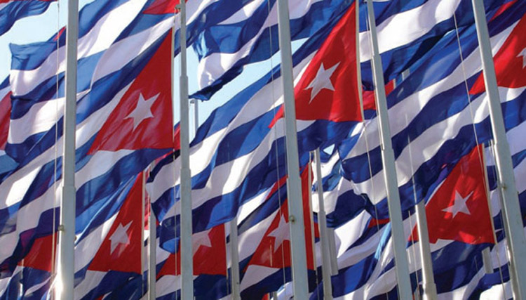 banderas cubanas
