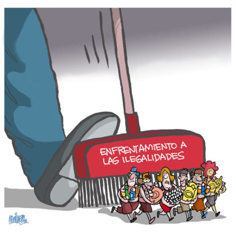 ofensiva ilegalidades