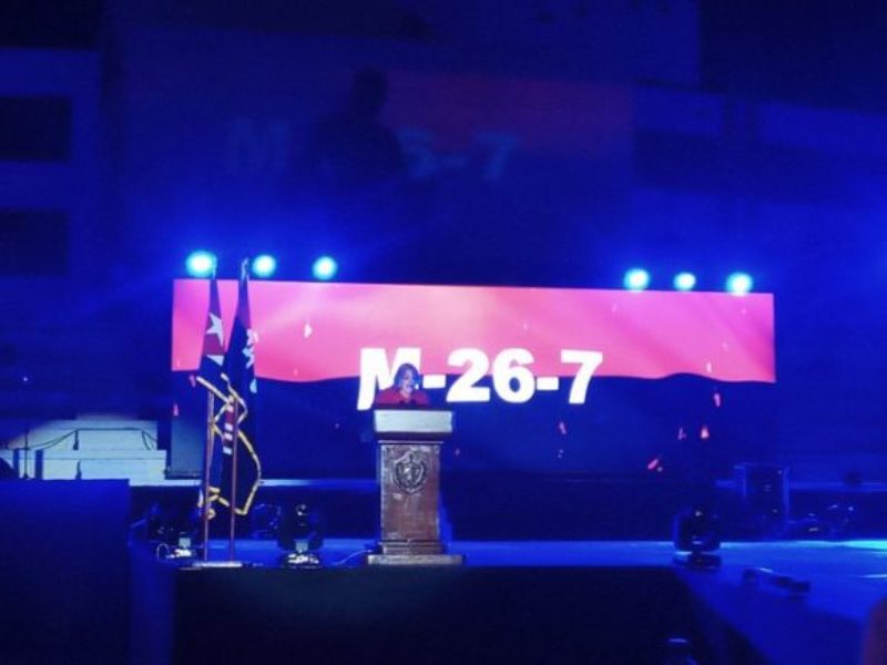 La primera secretaria del Partido en Sancti Spíritus resaltó los logros del territorio. secretaria 26 de julio
