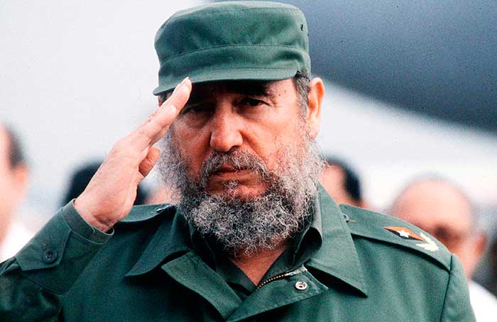 fidel castro salute