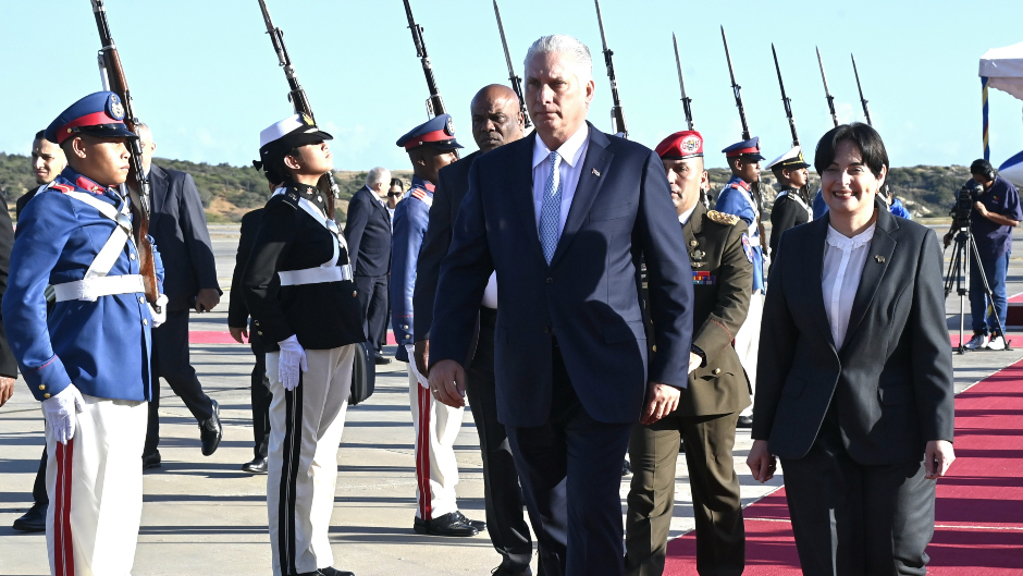 diaz canel arribo venezuela enero10 2025