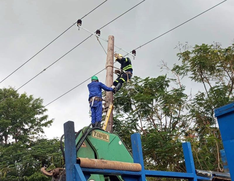 labores electricidad