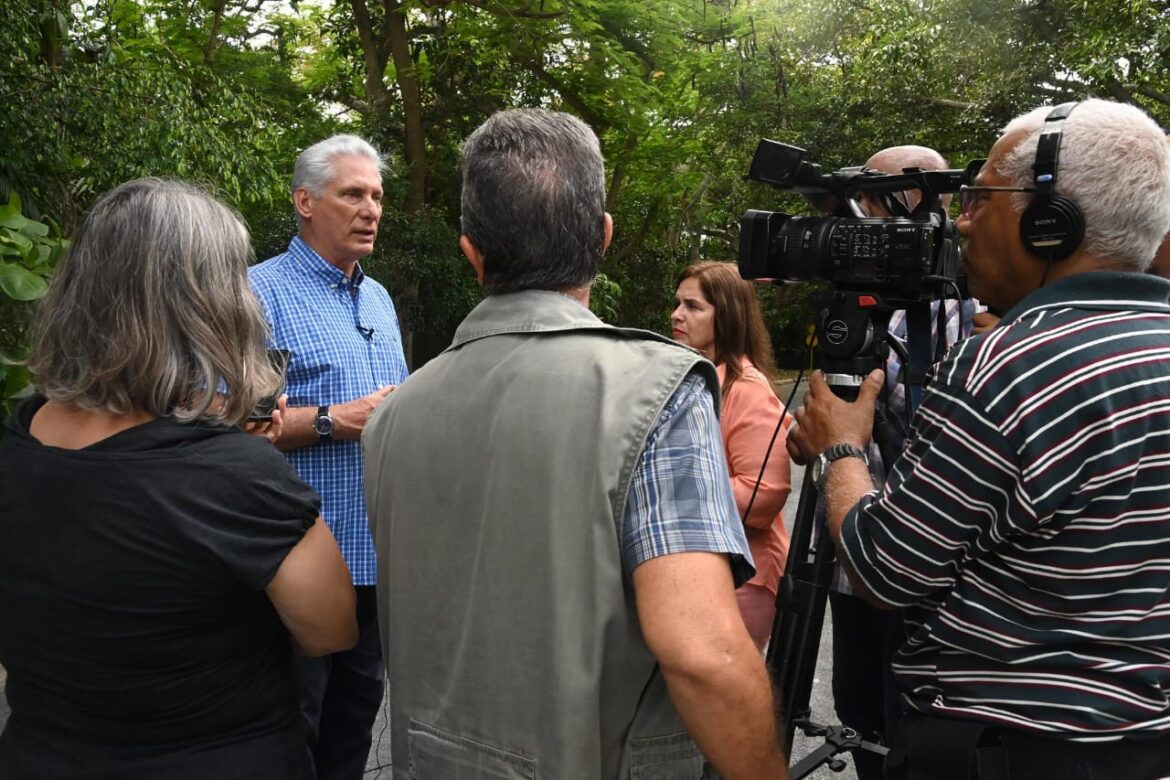 declaraciones Diaz canel