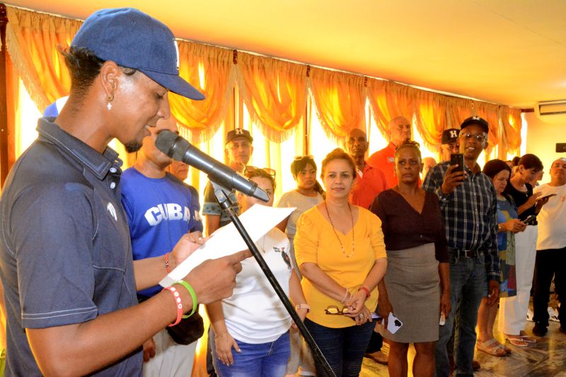 abanderamiento 09 Lectura del Juramento Deportivo