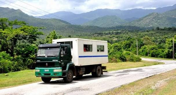 transporte montaña