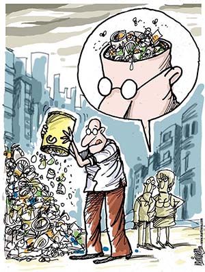 basura en elcerebro