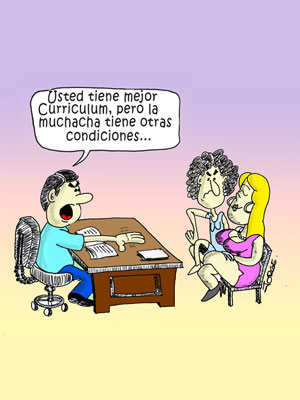 Selección laboral con violencia de género