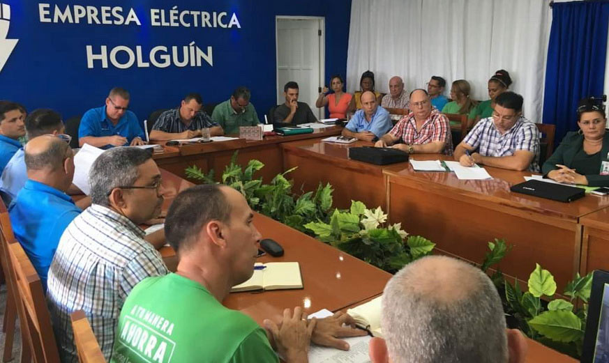 reunion empresa electrica