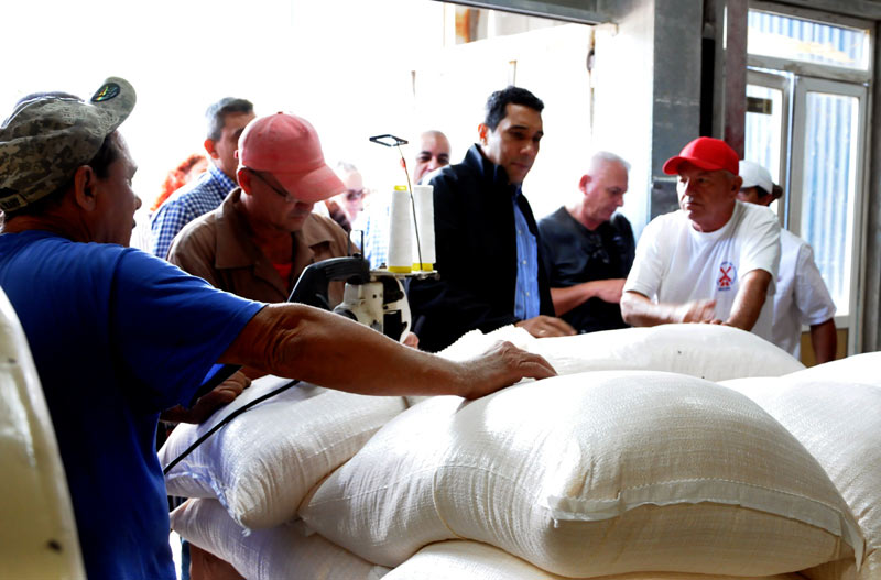 Ministro transporte Molino Antilla